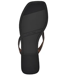 Calvin Klein Women's Stelea Flat Thong Sandals