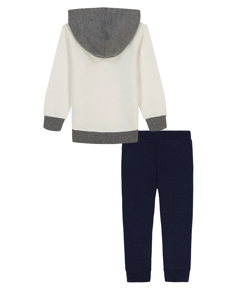 Nautica Boys 2T-7 2-Piece Hoodie and Joggers Set