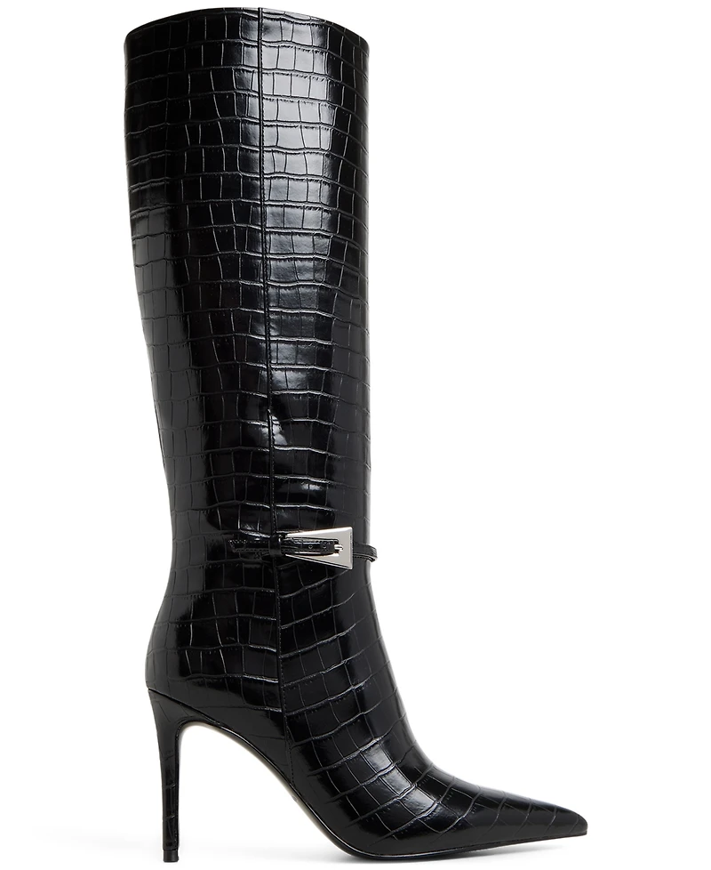 Aldo Women's Tifanny Knee High Pointed Toe Boots