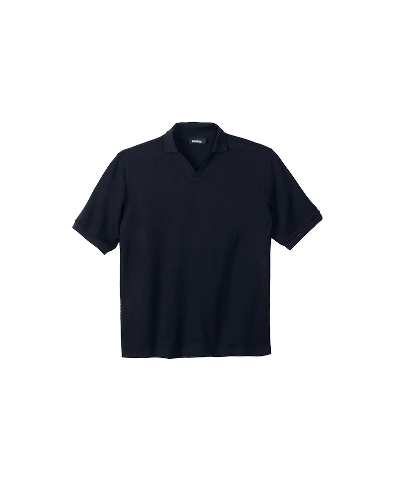 KingSize Men's Big & Tall Knit Sweater Polo