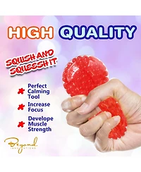 Beyond Innoventions Stress Balls Set – 12 Pack – Fidget Toys for Adults & Kids, Squishy Sensory Balls for Anxiety, Autism, Adhd & Stress