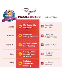 Wooden Jigsaw Puzzle Table