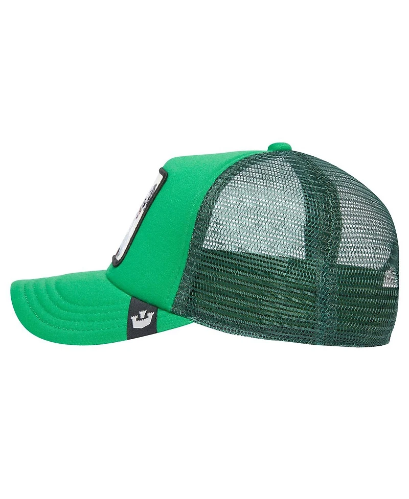 Goorin Bros. Big Boys and Girls Kelly Green Playtime Trucker Adjustable Hat