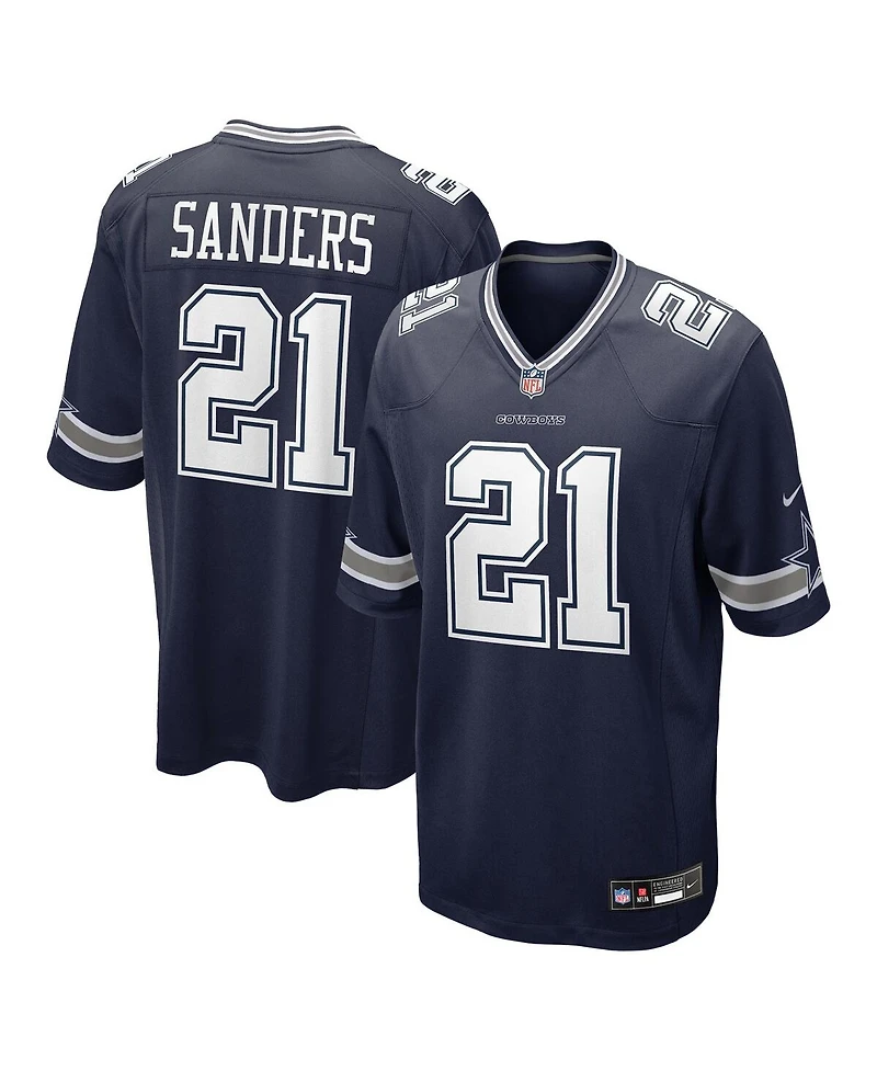 Nike Men's Deion Sanders Navy Dallas Cowboys Team Retired Player Game Jersey