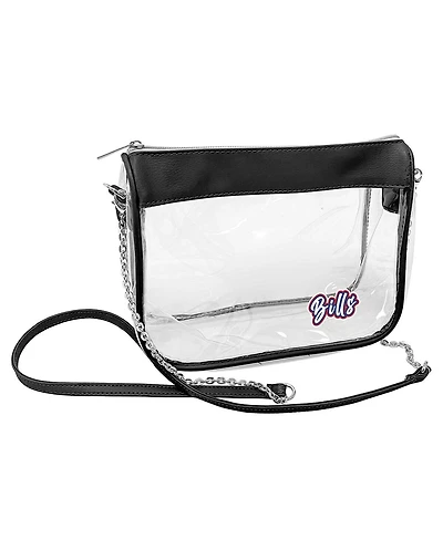 Logo Brands Buffalo Bills Hype Stadium Crossbody Clear Bag