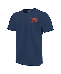 Image One Big Boys and Girls Navy Virginia Cavaliers Hyperlocal Comfort Colors T-Shirt