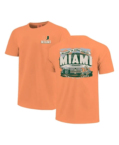 Image One Big Boys and Girls Orange Miami Hurricanes Local Campus Scene T-Shirt
