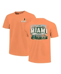 Image One Big Boys and Girls Orange Miami Hurricanes Local Campus Scene T-Shirt