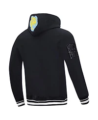 Pro Standard Men's Black Southern University Jaguars Vintage Varsity Pullover Hoodie