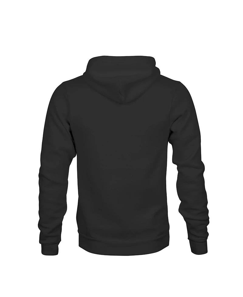 1863FC Big Boys and Girls Black Phoenix Rising Fc Badge Fleece Pullover Hoodie