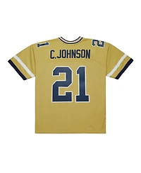 Mitchell & Ness Men's Calvin Johnson Gold Georgia Tech Yellow Jackets 2006 College Vault Legacy Jersey