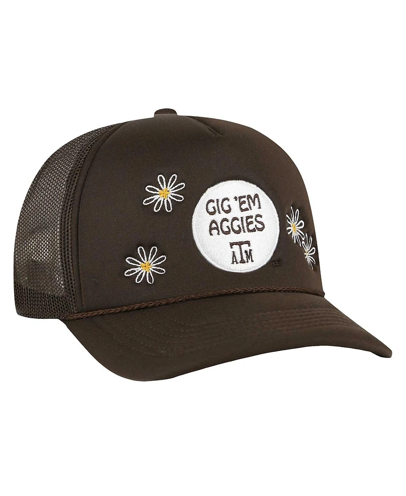 '47 Brand Women's Brown Texas A&M Aggies Tamu Radical Hitch Trucker Adjustable Hat