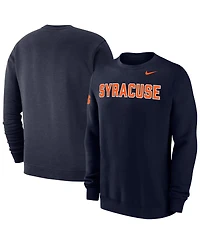 Nike Men's Navy Syracuse Orange Club Sweatshirt