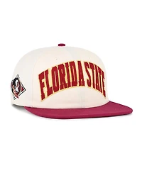 '47 Brand Men's and Women's Natural Florida State Seminoles Crossover Off Hand Captain Adjustable Hat