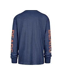 '47 Brand Men's Navy Chicago Bears Cairn Ravine Foundation Long Sleeve T-Shirt