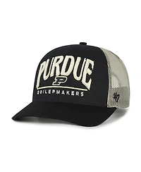 '47 Brand Men's Black Purdue Boilermakers Arid Adjustable Trucker Hat