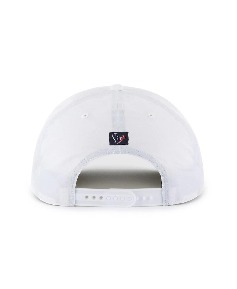 '47 Brand Men's White Houston Texans Brrr Fairway Hitch Adjustable Hat