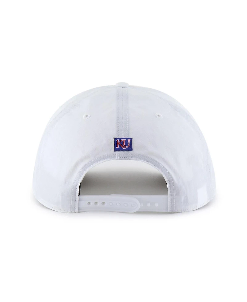 '47 Brand Men's White Kansas Jayhawks Fairway Hitch Adjustable Hat