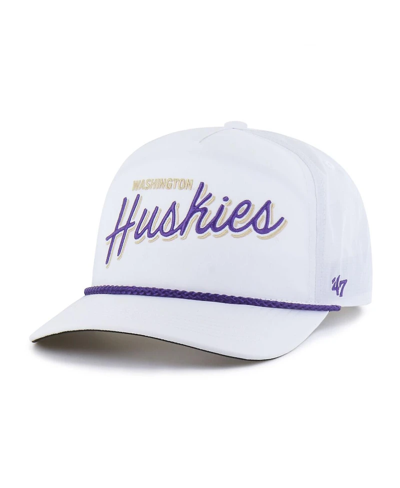 '47 Brand Men's White Washington Huskies Fairway Hitch Adjustable Hat