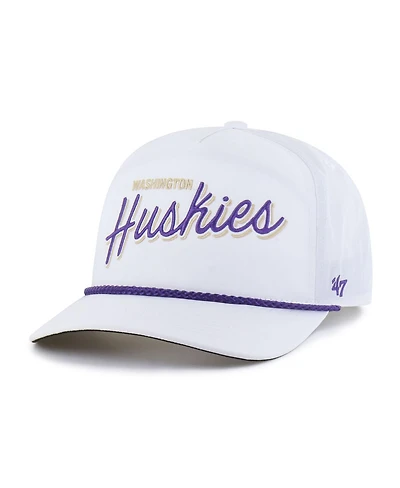 '47 Brand Men's White Washington Huskies Fairway Hitch Adjustable Hat