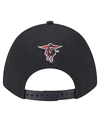 New Era Men's Black Texas Tech Red Raiders Team Collective 9FORTY M-Crown Adjustable Hat