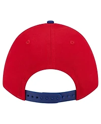 New Era Men's Red/Royal Philadelphia Phillies Arch 9FORTY A-Frame M-Crown Adjustable Hat
