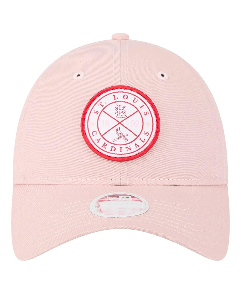 New Era Women's Pink St. Louis Cardinals Bloom 9TWENTY Adjustable Hat