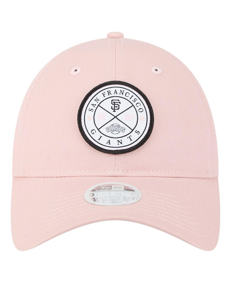 New Era Women's Pink San Francisco Giants Bloom 9TWENTY Adjustable Hat