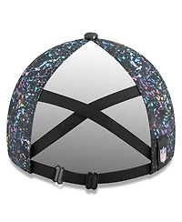 New Era Women's Black Dallas Cowboys 2025 Nfl Crucial Catch Pony Tail Adjustable Hat