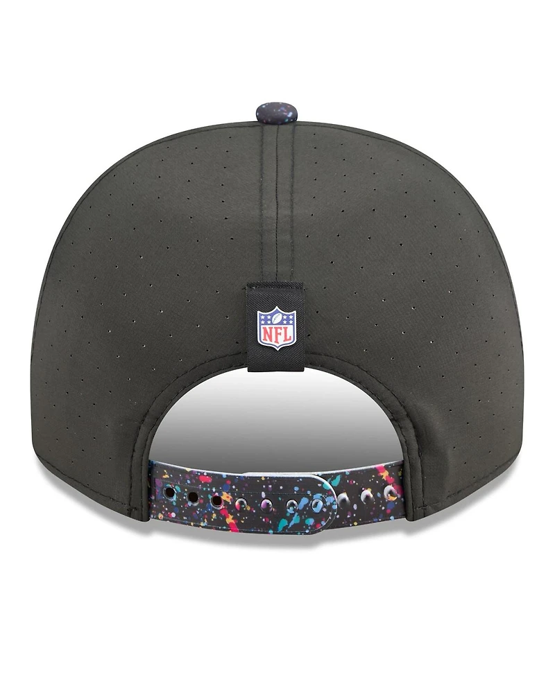 New Era Men's Black Seattle Seahawks 2025 Nfl Crucial Catch A-Frame 9FIFTY Snapback Hat