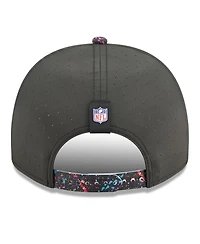 New Era Men's Black Shield Logo 2025 Nfl Crucial Catch A-Frame 9FIFTY Snapback Hat