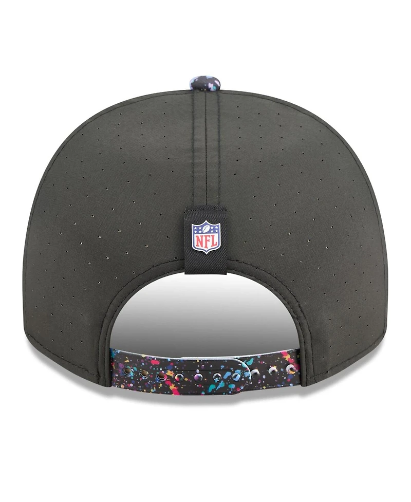 New Era Men's Black Kansas City Chiefs 2025 Nfl Crucial Catch A-Frame 9FIFTY Snapback Hat