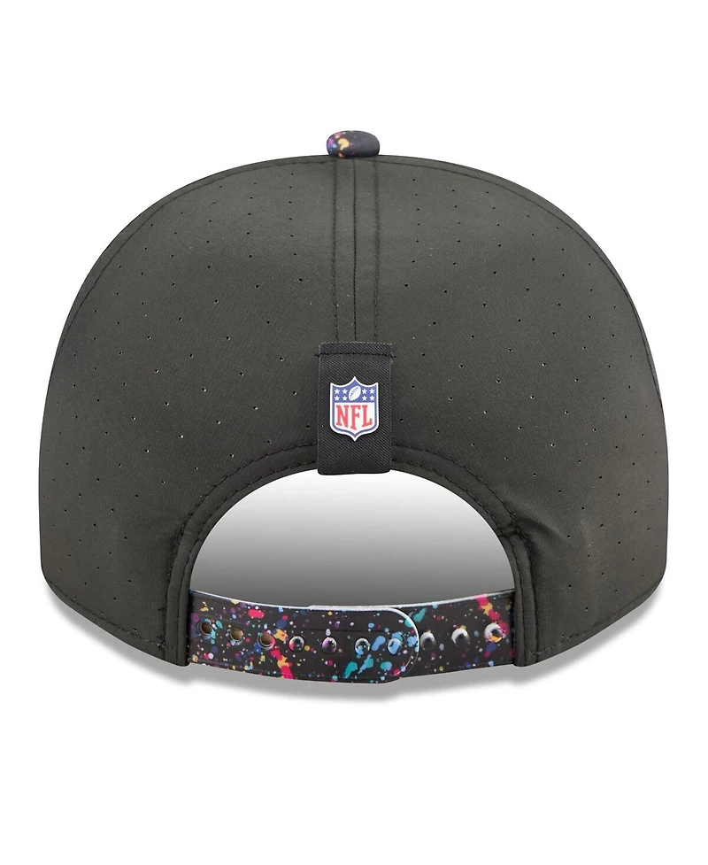 New Era Men's Black Green Bay Packers 2025 Nfl Crucial Catch A-Frame 9FIFTY Snapback Hat