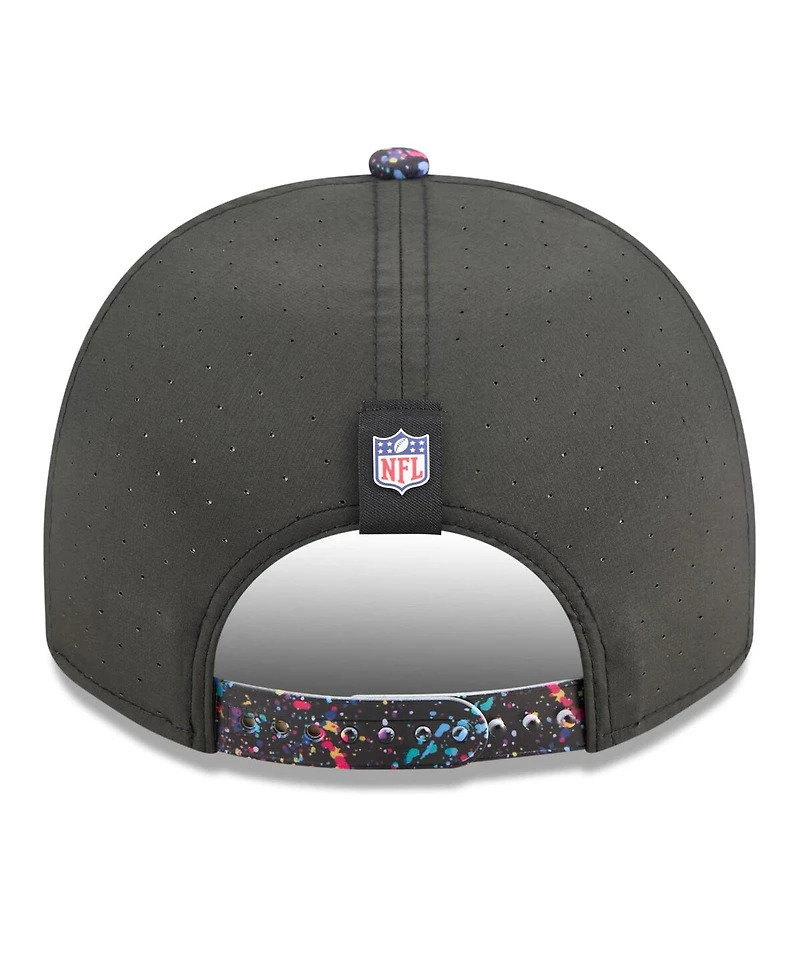 New Era Men's Black Denver Broncos 2025 Nfl Crucial Catch A-Frame 9FIFTY Snapback Hat