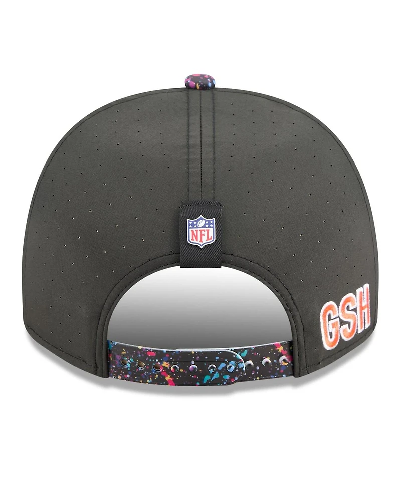 New Era Men's Black Chicago Bears 2025 Nfl Crucial Catch A-Frame 9FIFTY Snapback Hat