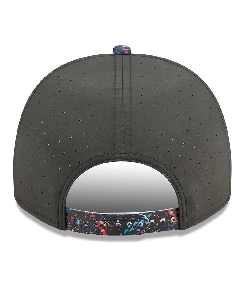 New Era Men's Black Atlanta Falcons 2025 Nfl Crucial Catch A-Frame 9FIFTY Snapback Hat