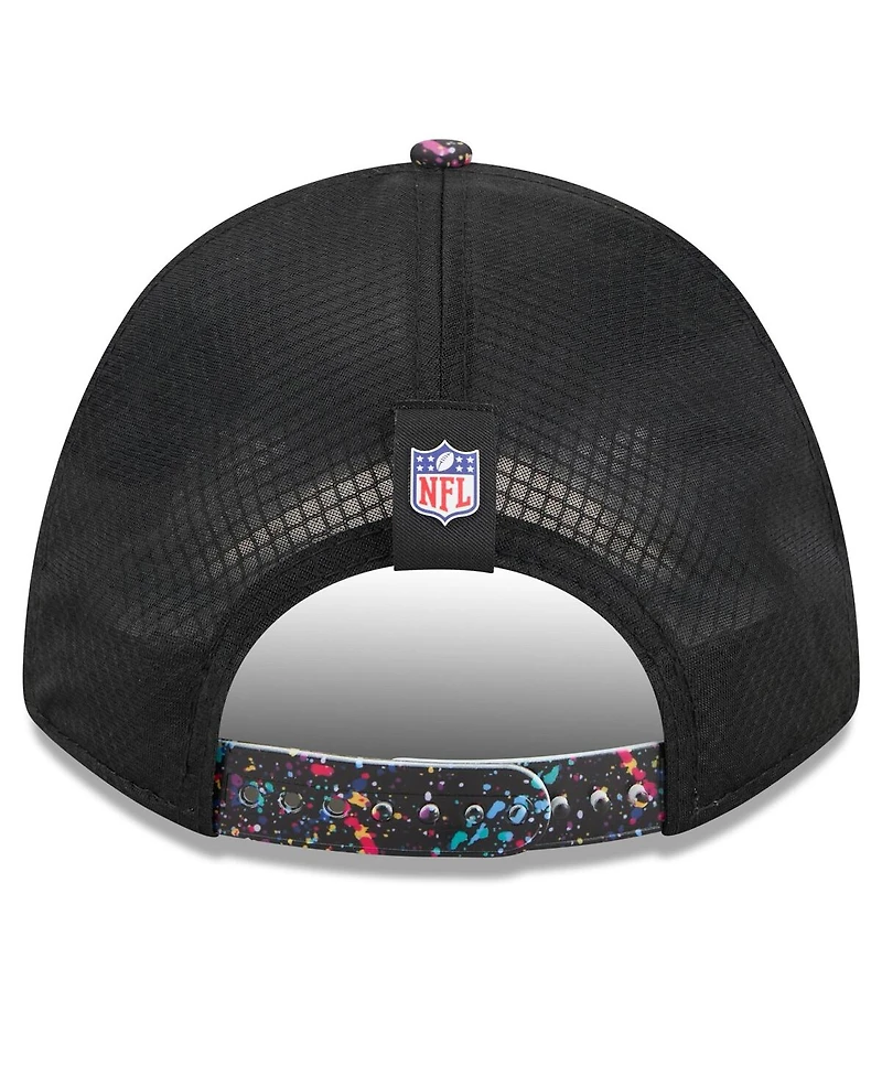 New Era Men's Black San Francisco 49ers 2025 Nfl Crucial Catch 9FORTY Adjustable Hat