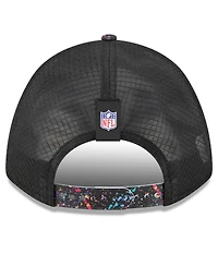 New Era Men's Black Shield Logo 2025 Nfl Crucial Catch 9FORTY Adjustable Hat