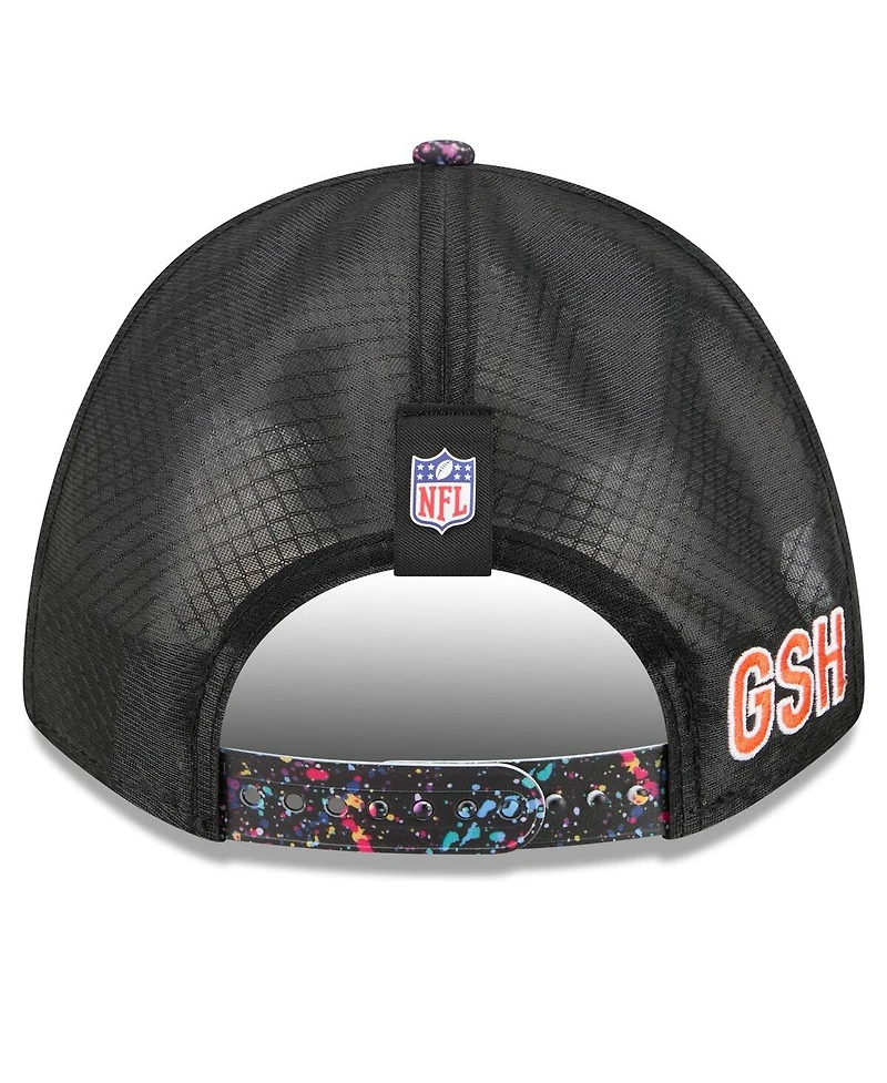 New Era Men's Black Chicago Bears 2025 Nfl Crucial Catch 9FORTY Adjustable Hat