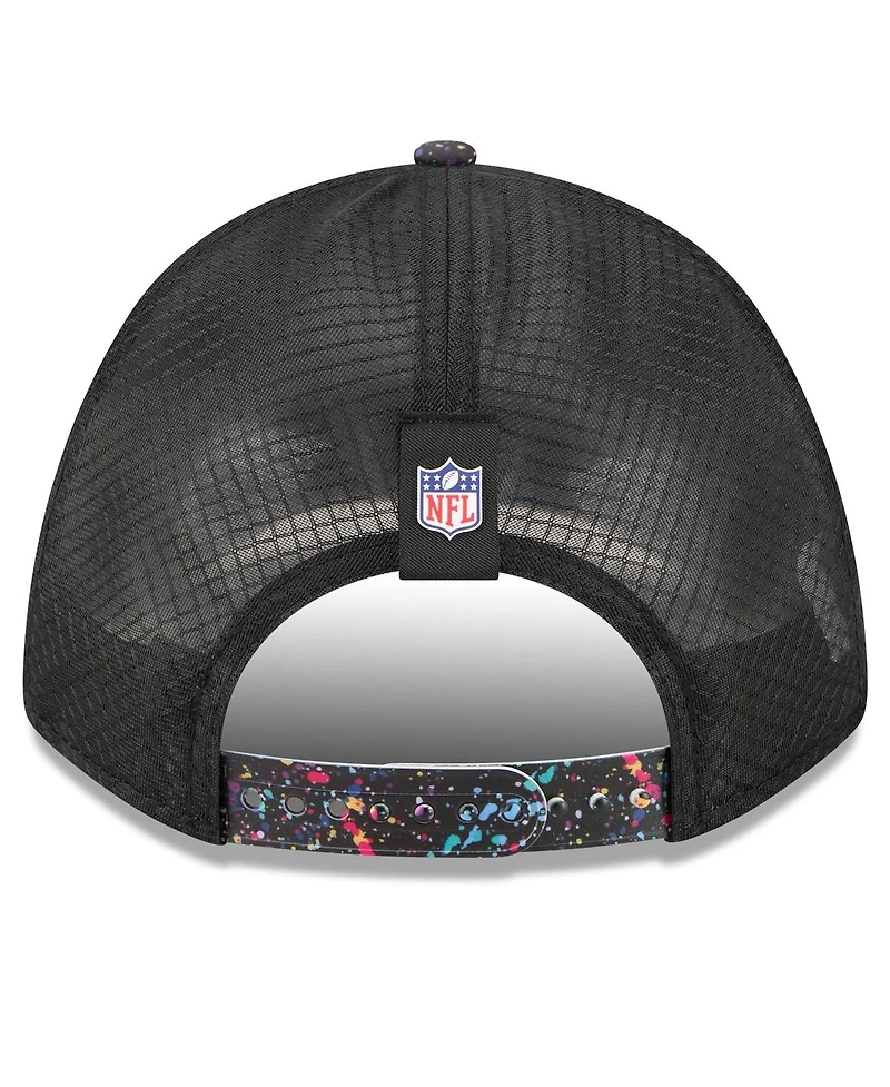 New Era Men's Black Baltimore Ravens 2025 Nfl Crucial Catch 9FORTY Adjustable Hat