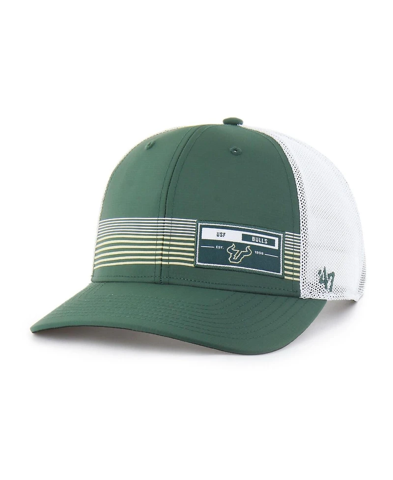 '47 Brand Men's Green South Florida Bulls Rangefinder Brrr Trucker Adjustable Hat