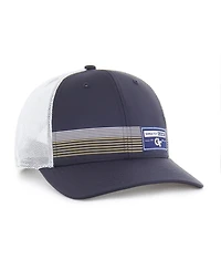 '47 Brand Men's Navy Georgia Tech Yellow Jackets Rangefinder Brrr Trucker Adjustable Hat