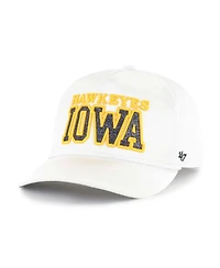 '47 Brand Women's White Iowa Hawkeyes Outspoken Hitch Adjustable Hat