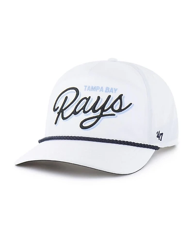 '47 Brand Men's White Tampa Bay Rays Brrr Fairway Hitch Adjustable Hat