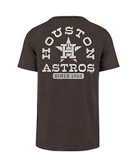 '47 Brand Men's Brown Houston Astros Back Canyon Franklin T-Shirt