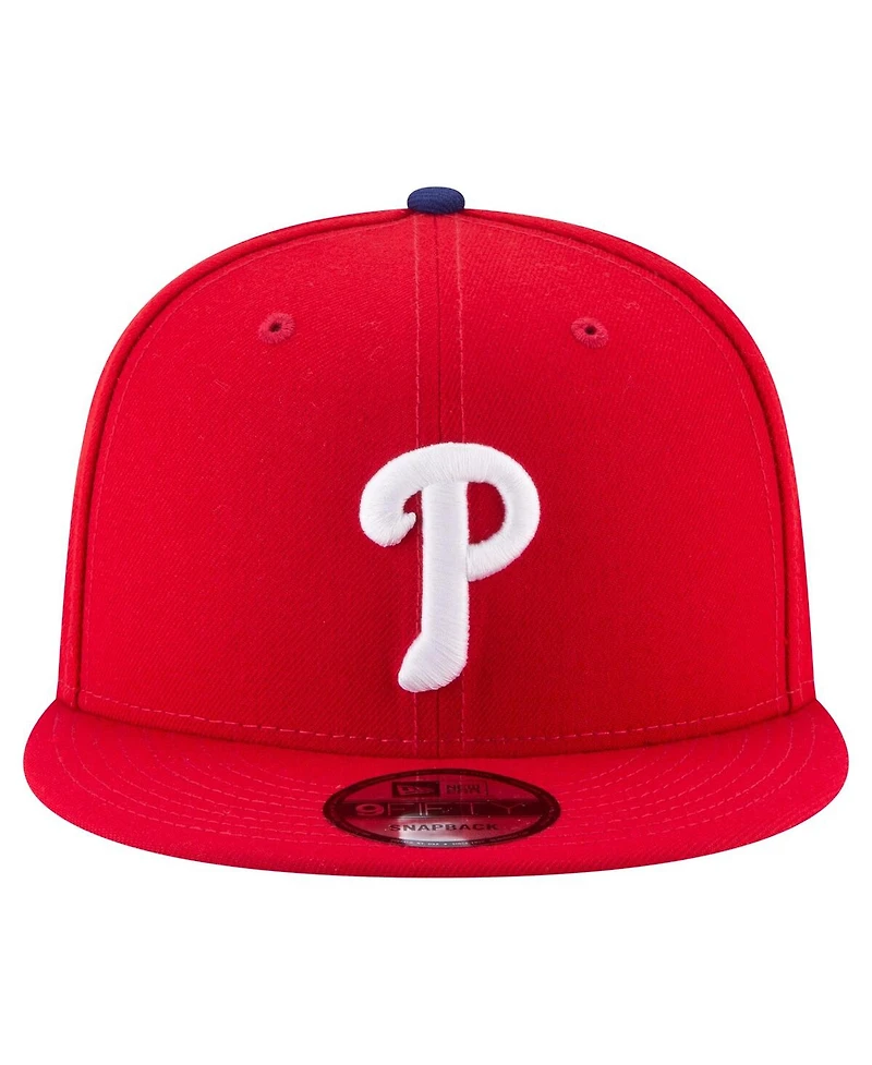 New Era Men's Red Philadelphia Phillies 2026 All-Star Game Side Patch 9FIFTY Snapback Hat