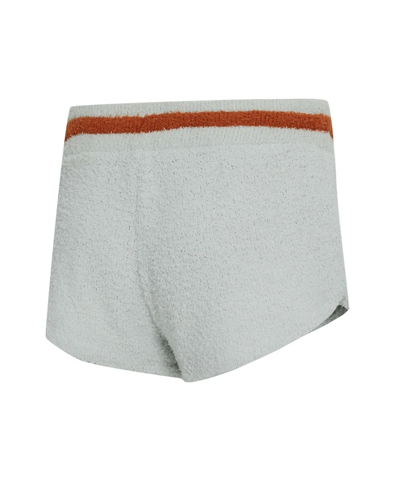 Concepts Sport Women's 2-Piece Gray/Orange Texas Longhorns Whitley Long Sleeve Hoodie Top and Shorts Set