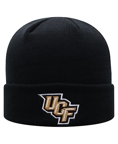 Top of the World Men's Black Ucf Knights Logo Cuffed Knit Hat