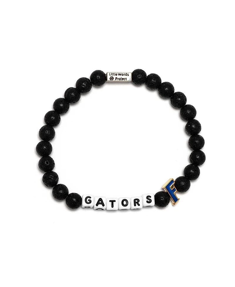 Little Words Project Florida Gators Lava Stone Bracelet