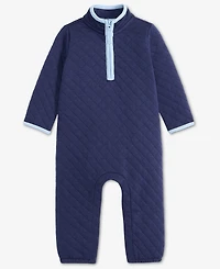 First Impressions Baby Boys Quilted Double-Knit Coverall, Macy's Exclusive